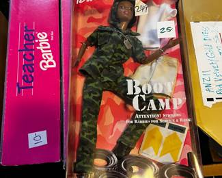 #249	barbie boot camp African American barbie	 $25.00 			
#250	barbie boot camp African American barbie	 $25.00 			
	
