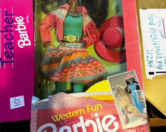 #251	barbie western fun African American 	 $25.00 			
