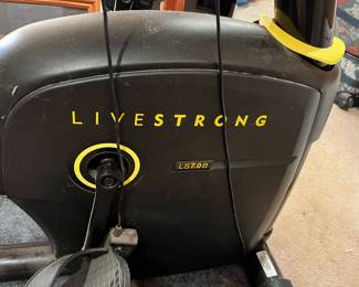 #33	Lifestrong exercise bike electric 	 $75.00  you move 			
