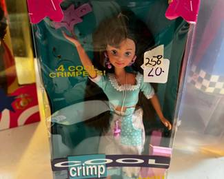 #258	Cool Crimp Courtney barbie	 $20.00 			
