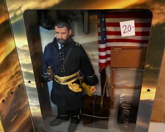 #163	GI Joe General Ulysses S. Grant Civil War Series 	 $20.00 			
