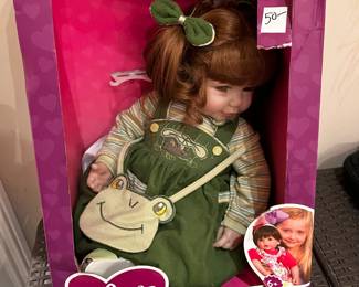 #309	doll-LR	Adora special handmade dolls red head with pigtails	 $50.00 			
