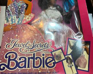 #180	barbie Jewel secrets #1756 black	 $25.00 			
