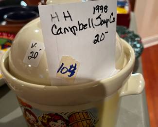 #104	HH Campbell soup Co 1988 as is no lattle	 $20.00 			
