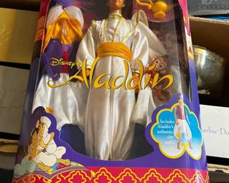 #229	Mattel Aladdin doll	 $25.00 			
#230	Mattel Aladdin doll	 $25.00 			
