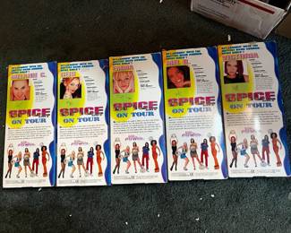 #174	set of 5 spice girl action figures 	 $30.00 			

