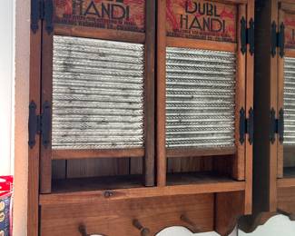 washing board wall cabinet