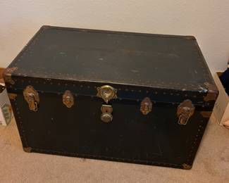 old steamer trunk