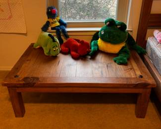 very nice wood coffee table