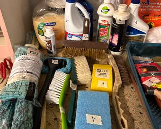 cleaning supplies