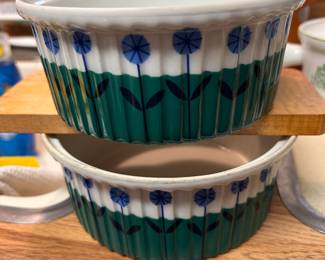 Limoges (rare) souffle dishes