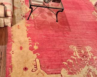 Antique Oushak rug