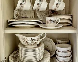 Gien France Solonge dinnerware