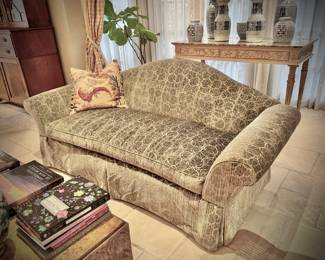 Custom upholstered sofa 