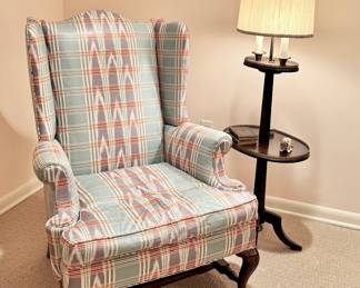 Custom upholstered wingback 