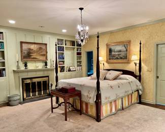 King rice carved bed