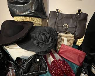 Bags, shoes, hats 