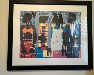 Generations of genius framed print 