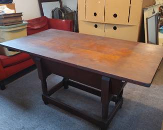 Primitive Dough Box with Lid