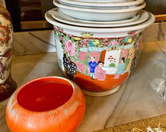 California Pottery (foreground)