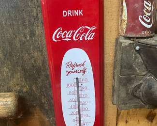 Coca Cola thermometer 