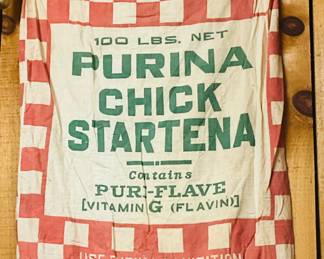 Purina chick startena bag