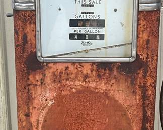 Vintage Bowser Flite-Fuel Gas Pump