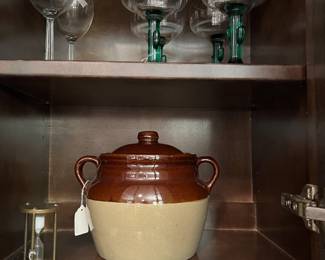 Bar Ware accessories, bean pot