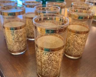 Mid Century vintage glassware