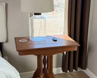 Antique Victorian Wood Parlor Table