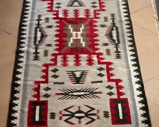 Navajo Storm Pattern Rug
