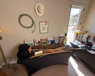 Antique African & Native American Bows & Spears