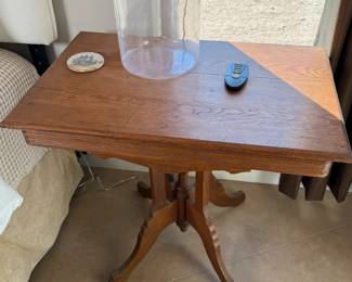 Antique Victorian Wood Parlor Table