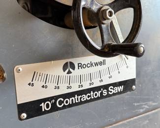 Rockwell 10" Contractors Saw