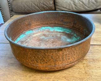 Hammered Copper Pot