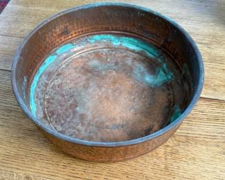 Hammered Copper Pot