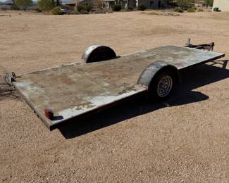 2005 Flatbed Utility Trailer Single Axle