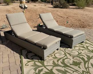 Wicker Chaise Lounge Chair #1
Wicker Chaise Lounge Chair #2