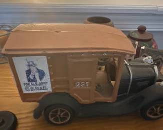 Vintage iron US MAIL TRUCK