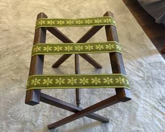 suitcase stand