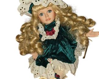 Dandee International Ltd Porcelain Doll Music Box