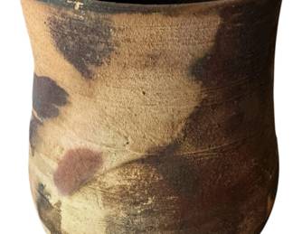 Primitive Style Clay Pottery Vase