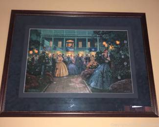 Print Moonlight and Magnolias