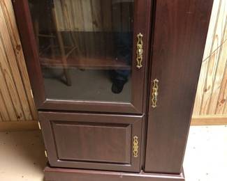 Vintage Wood Entertainment Center