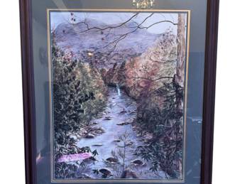 Beautiful Stream Framed Art