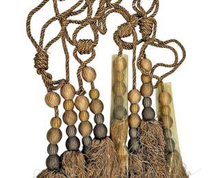 4 Sets Drapery Tiebacks