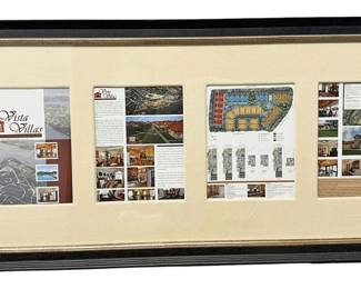 Large Frame Featuring Vista Villas Condos