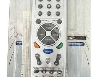 6in1 Universal TV Remote Control