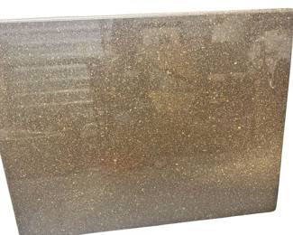 Large Brown Granite Kitchen Island Top