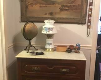Marble top Chest